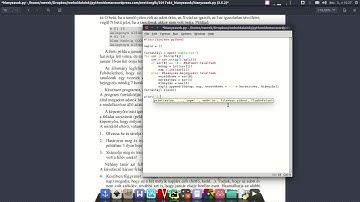 Informatika érettségi 2017. okt., programozás, Python 3, magyar nyelvű feladatsor, 2/7