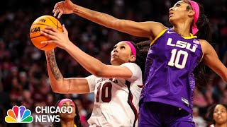 Angel Reese \& Kamilla Cardoso to play for Chicago Sky after 2024 WNBA Draft