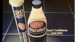 Steradent Advert 1977