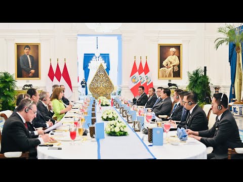 Pertemuan Bilateral Presiden Prabowo dengan Presiden Dina Ercilia Boluarte Zegarra, 11 Agustus 2025