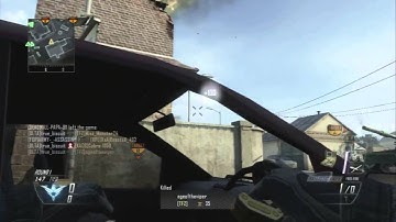 Black Ops 2 - Triple Ballistic Knife Across Map!