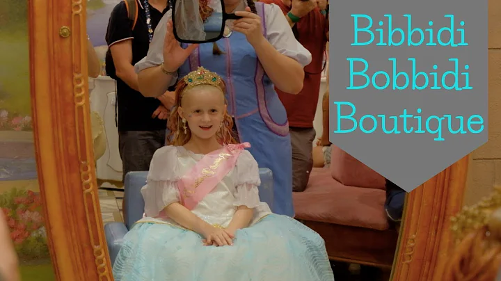 AMELIE'S DISNEY PRINCESS MAKEOVER AT BIBBIDI BOBBIDI BOUTIQUE, MAGIC KINGDOM!
