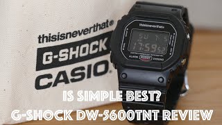 Casio G-Shock X ThisIsNeverThat DW-5600TNT Review