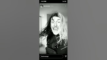 GHOSTEMANE VIBING HARD TO IHATEOMERTA [INSTAGRAM 06/06/2021]