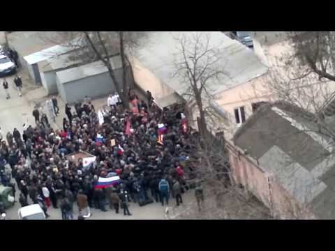 Майдан в Одессе возле Беркута 2014 (23.02.14)