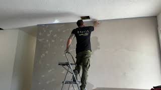 Venetian Plaster Basic Skip Trowel Application Video (short version) by  Modern Masters 