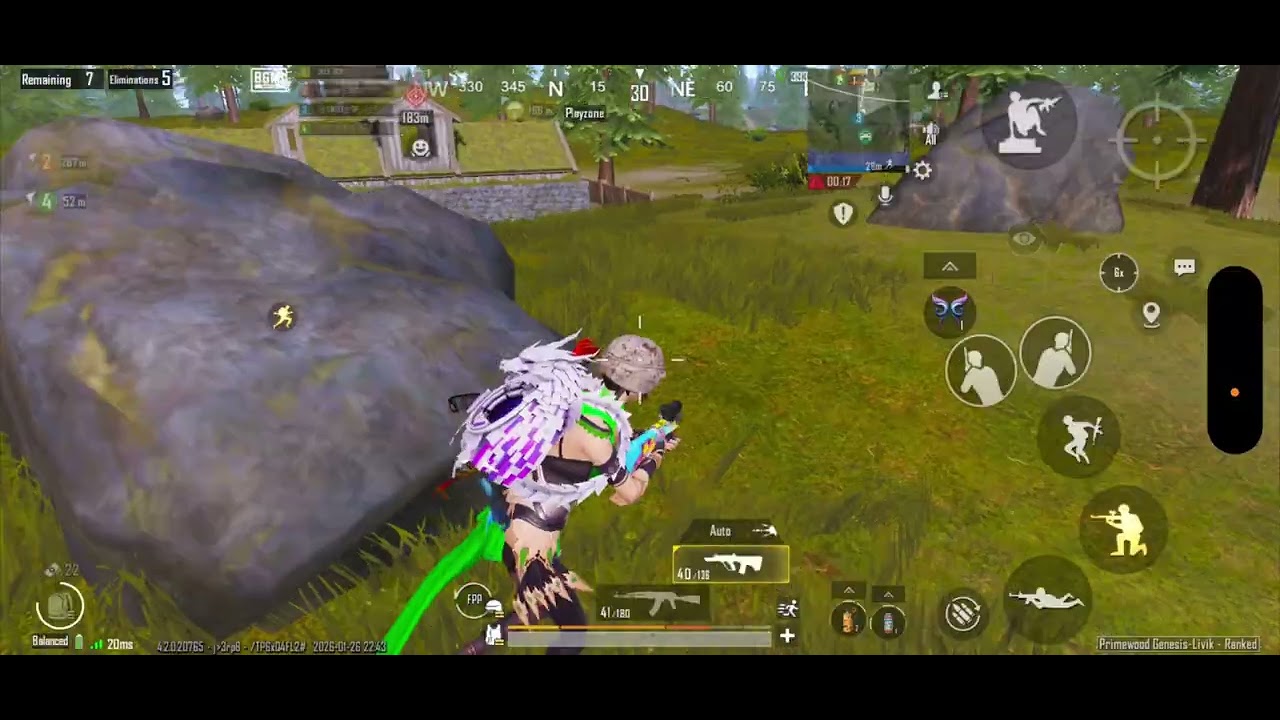 @MsdSweetop001 BGMI Full Rush Solo vs Squad OP Fight 💥 BGMI Intense Match End Chicken Dinner 