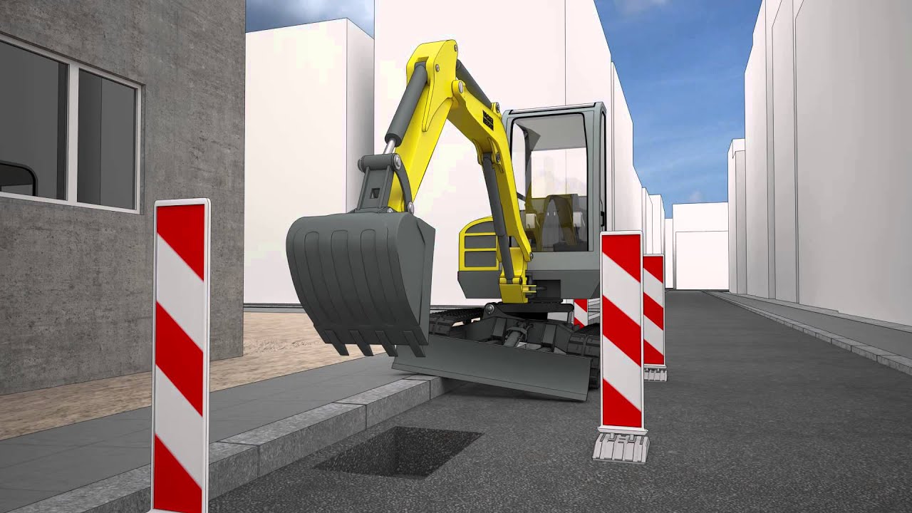 landschaftsbau modellbahn Vertical Digging System (VDS) for Excavators | Wacker Neuson