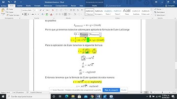 Modelado Dinamico-Metodo Euler-Lagrange