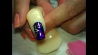 Fancified Foil - foil and stamped nail art tutorial