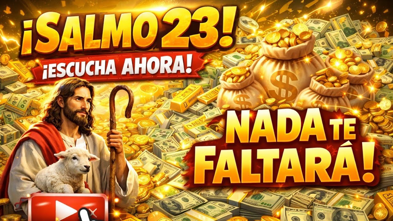 💰DIOS ROMPE EL BLOQUEO FINANCIERO HOY | Declara el Salmo 23 y recibe provisión