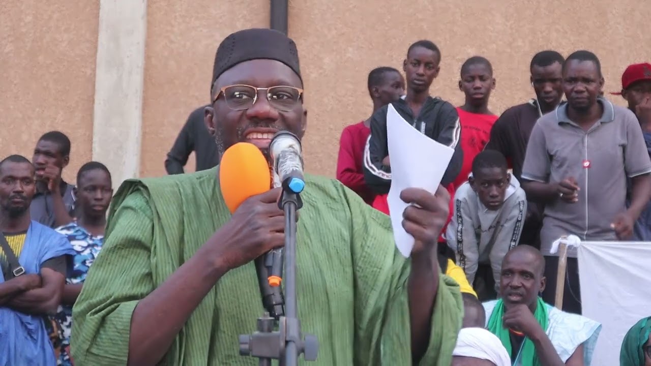 Meeting de Samba Dawo Kamara candidat UDP à la députation à Tachott Bérane , 10 mai 2023