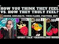 How you think they feel vs how they truly feel about you tarot pick a card reading spirit talk