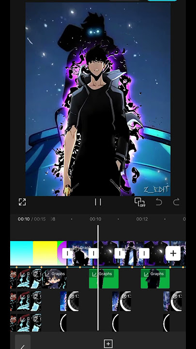 Sung Jin Woo Manga Edit Tutorial | Advance Manga Edit Tutorial #capcut