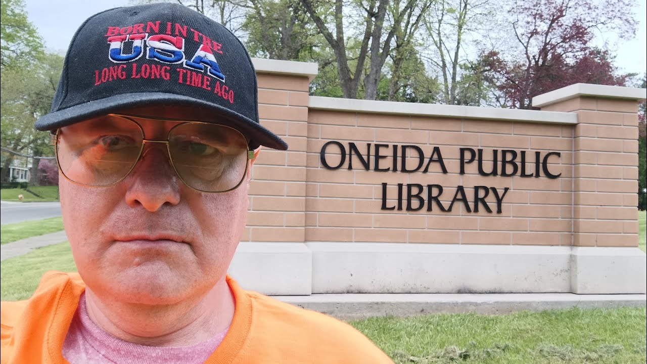 history of Oneida NY Oneida public library photos on display - YouTube