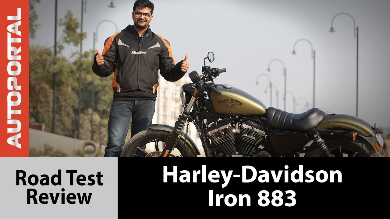 2017 Harley Davidson Iron 883 Test Ride Review Autoportal Youtube