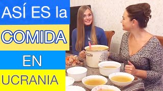 ¿CÓMO ES LA COMIDA TÍPICA UCRANIANA ¿QUE TAN BUENA es la GASTRONOMIA de UCRANIA?