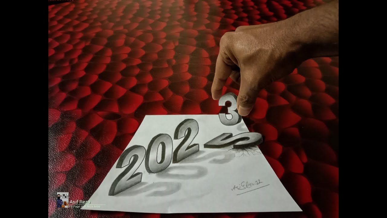 How to draw 3D Art pencil YouTube