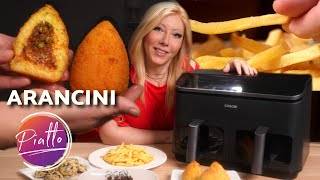 Italian Dinner for 4 😍 with Flavia and Cosori - Arancini, Kebobs, Fries 🍟 - Air Fryer Review