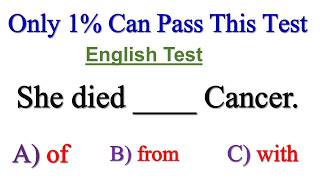Mixed English Grammar Test! | Only 1% Can Pass This Test