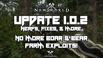 New World - 1.0.2 Patch Notes, Updates, Faction Influences Changes, Bug Fixes & more