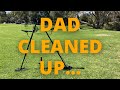 Metal Detecting, Dad Really Cleaned Up...