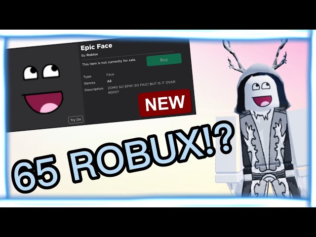 Roblox UGC Epic Vampire Face Copy *250 Robux* 