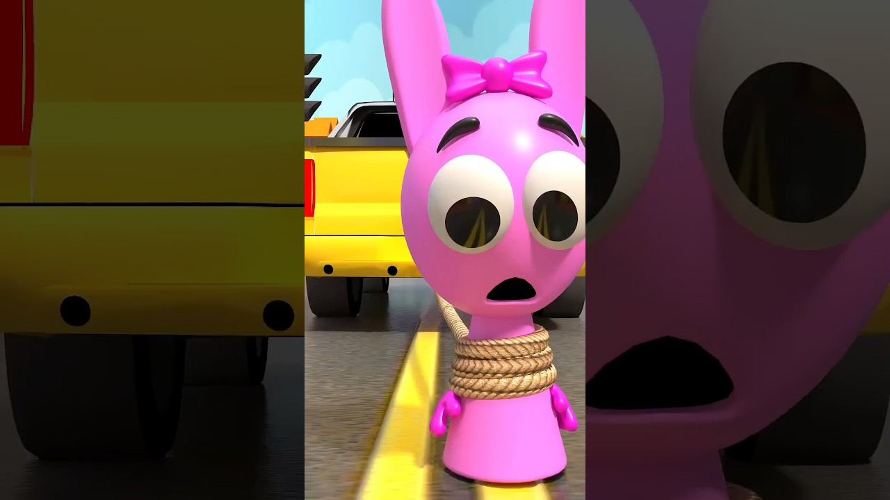 Пинки украла машина, Скай её не поймал 