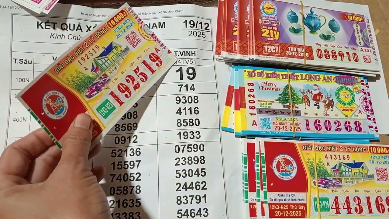 Bán vé số thành phố Hồ Chí Minh quận Bình Tân.