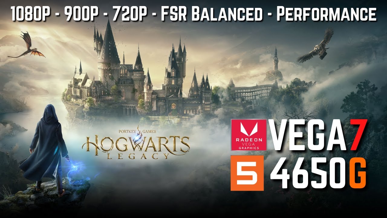 Hogwarts Legacy | Ryzen 5 4600/4650G Vega 7 OC