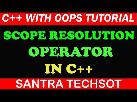 Scope Resolution Operator in C++ tamil | DEFINING FUNCTION OUTSIDE THE CLASS in  c++ tamil