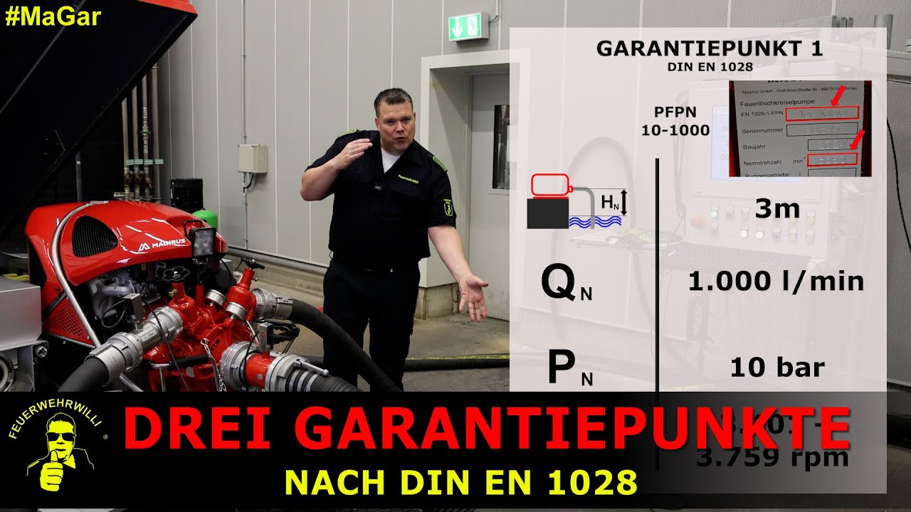 Feuerlöschkreiselpumpe - Drei Garantiepunkte #maschinisten #ausbildung