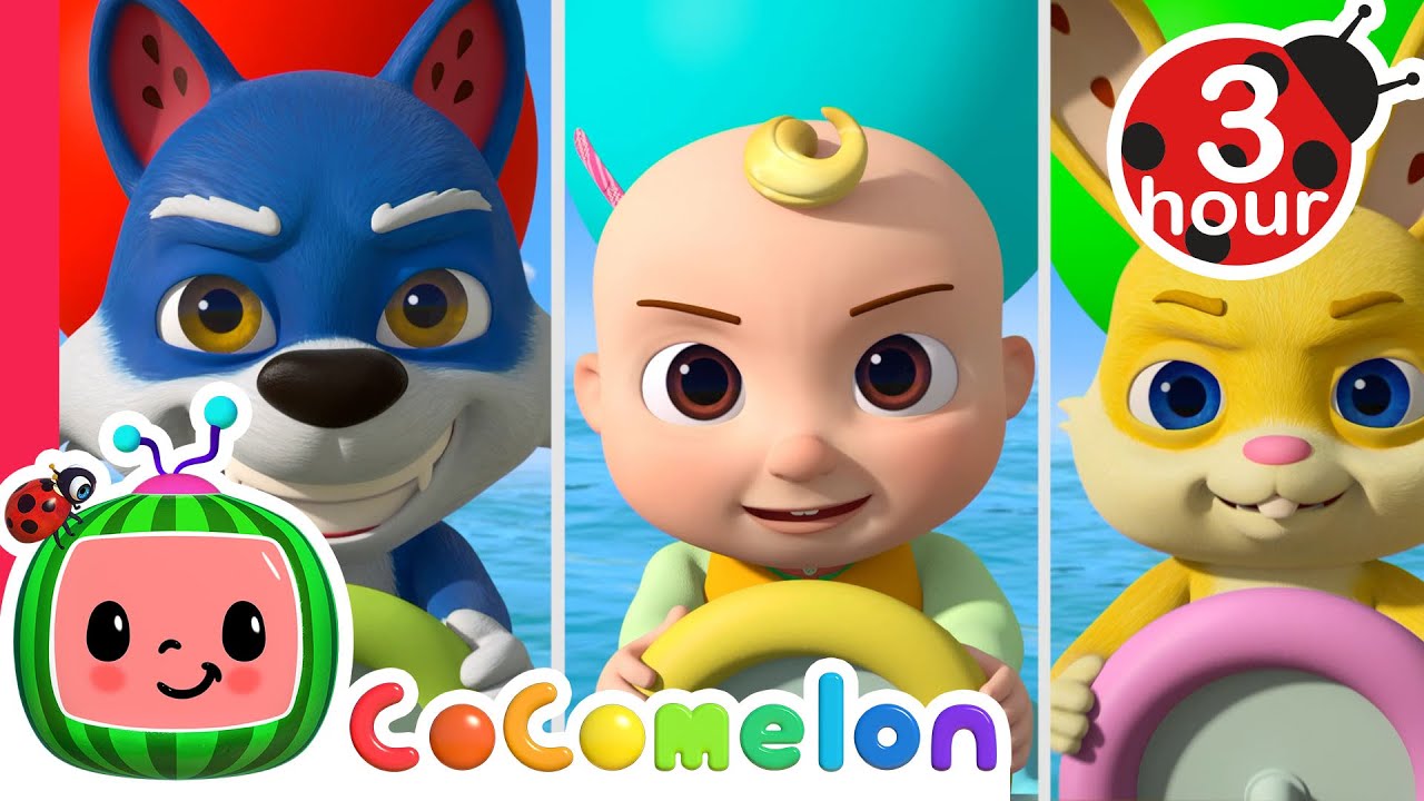 Ultimate Balloon Jet Ski Race Showdown | Cocomelon - Nursery Rhymes & Songs | Fun Cartoons For Kids
