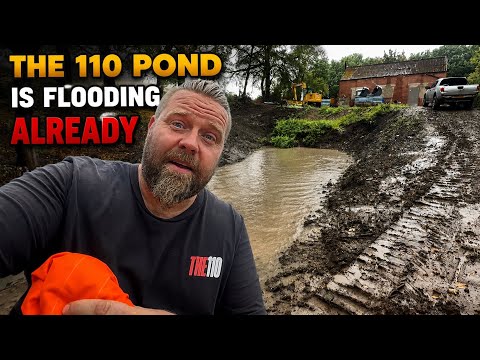The 110 Pond Wasn’t Ready To Be Filled 😳