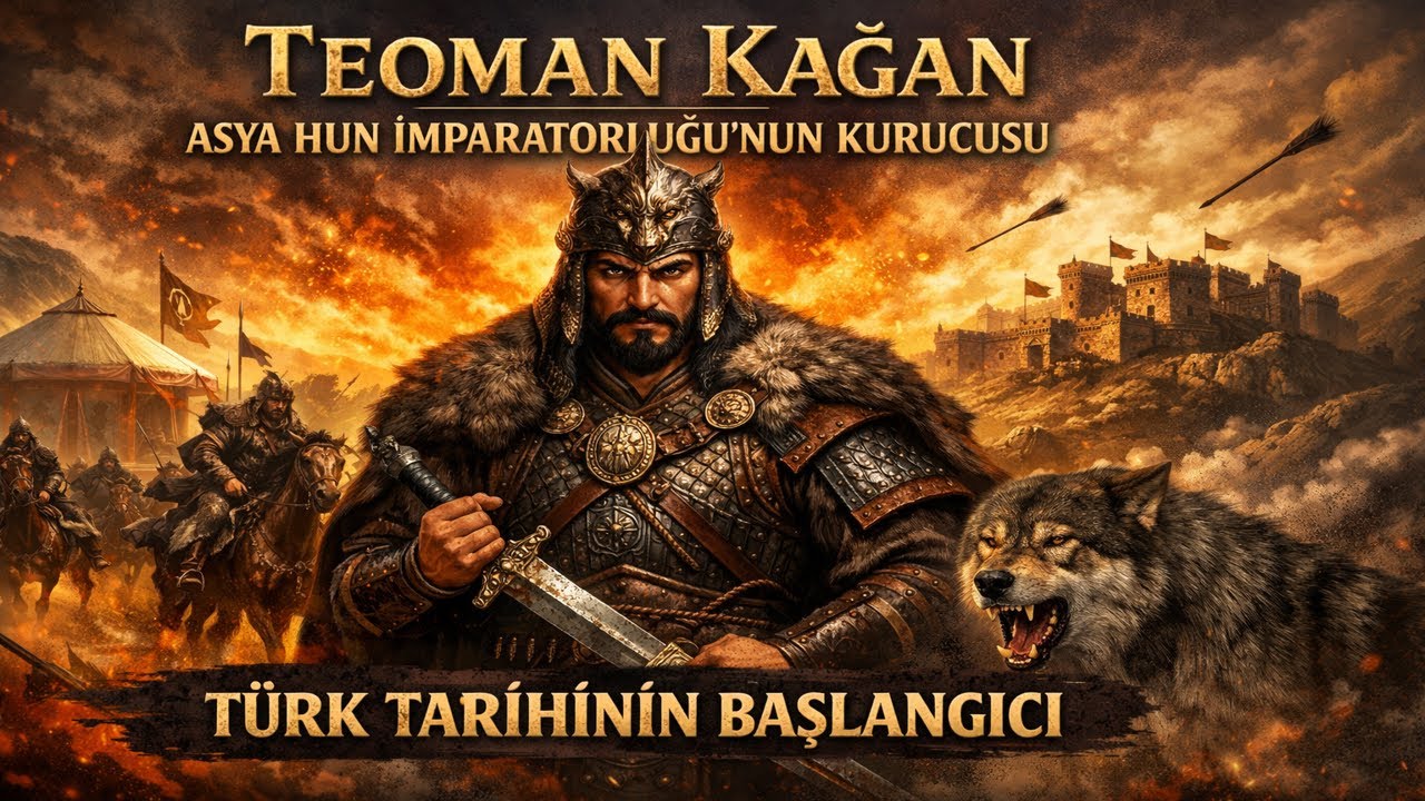 Teoman Kağan  Asya Hun İmparatorluğu’nun Kurucusu