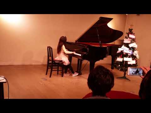 20181224クリスマス発表会/小学４年生/365日の紙飛行機(ピアノ)