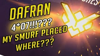 MY SMURF PLACED ON 4*07 IN SEASON 14 !!!!! Stream highlights