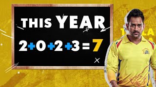 IPL 2023 | Dhoni’s Year Of The 7
