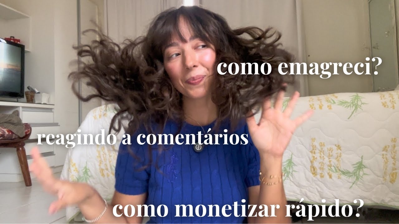 O vídeo que TODO MUNDO pediu: emagrecimento, monetização e tudo sobre o canal