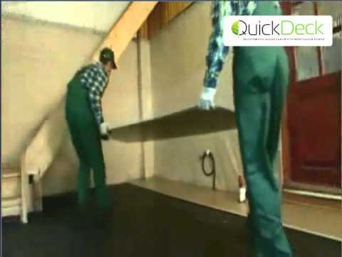 Строительные плиты QuickDeck - YouTube