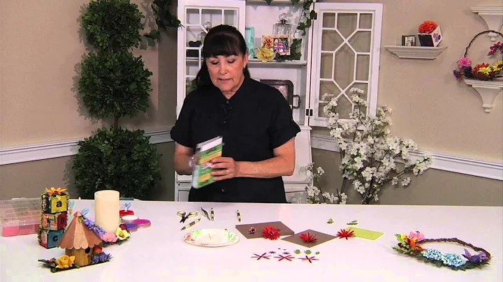 Designing in Susan's Garden with Sizzix Thinlits G...