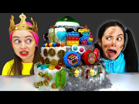 Giant Eyeball Jelly Cake Magic Decoration! 케이크 먹방 챌린지 Stories Yum Yum