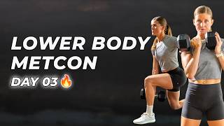 30-Minute Lower Body MetCon (100 Squats)