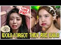 When Kpop Idols Forgot They&#39;re Idols
