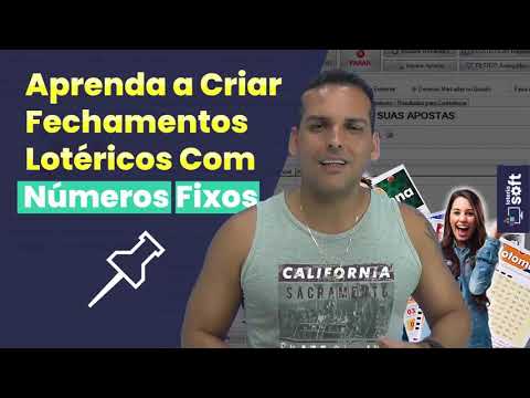 ? Veja como Criar Incríveis Fechamentos Lotéricos com Números Fixos no Programa LoteriaSoft ? ?