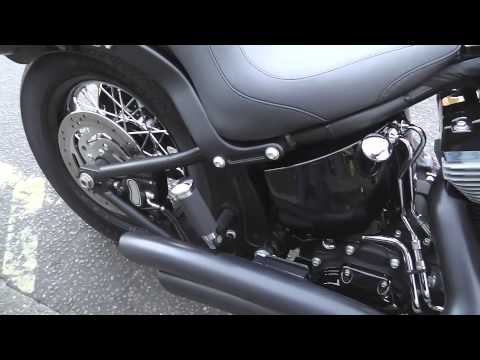 Harley-Davidson Softail Radius exhaust Black Ceramic Hooker