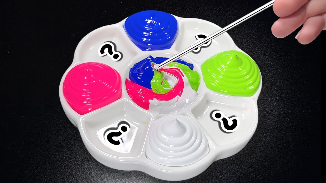 Making 5 Colors with Only 4 Primary Colors - Sun Art