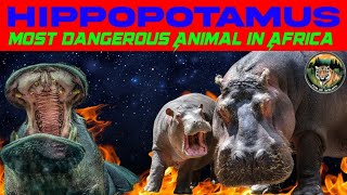 Hippopotamus is the most dangerous animal in Africa||Big||Bold||Dangerous||