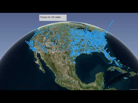 The Power of Excel 3D Maps - Demo