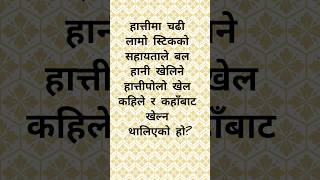 हात्तीपोलो खेल कहिले र कहाँबाट खेल्न थालिएको हो loksewa samanyagyan nrb gkquiz shortsfeed gk